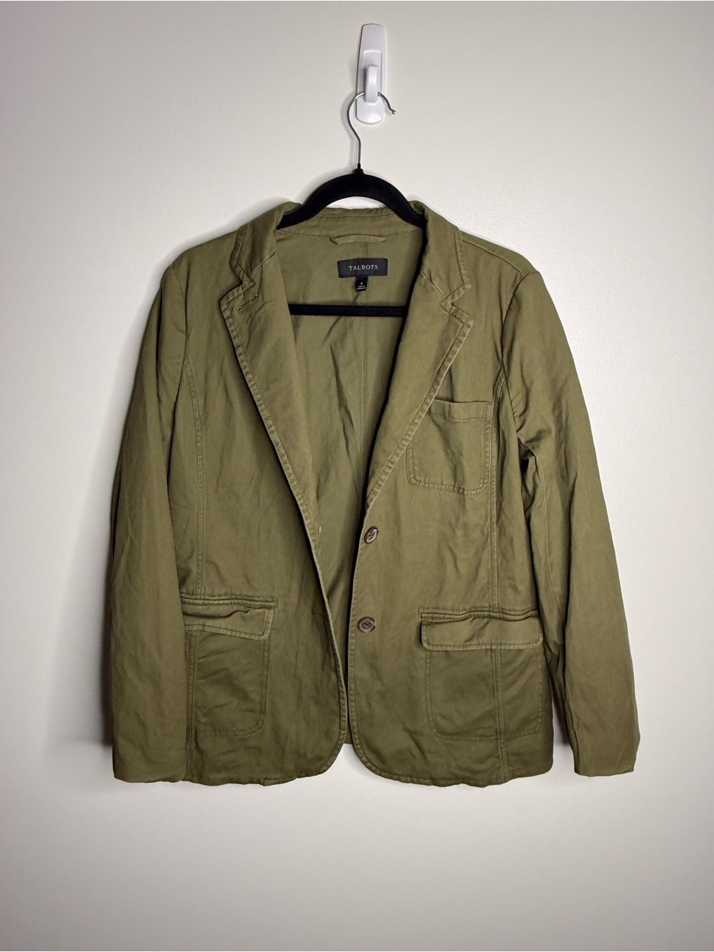 Talbots Olive Green Women's Casual Blazer size medium